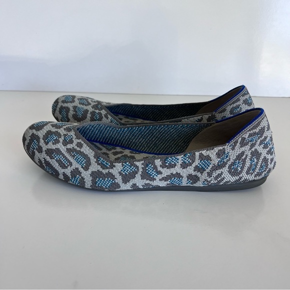 Rothy’s Women RETIRED Grey Spot Round Toe Flats - Picture 4 of 8